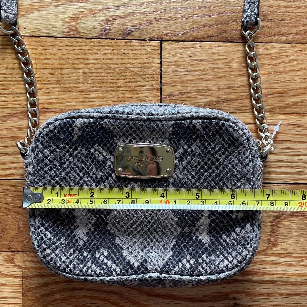 Michael Kors Mini Jet Set Crossbody- Snakeskin Pattern - Picture 8 of 8